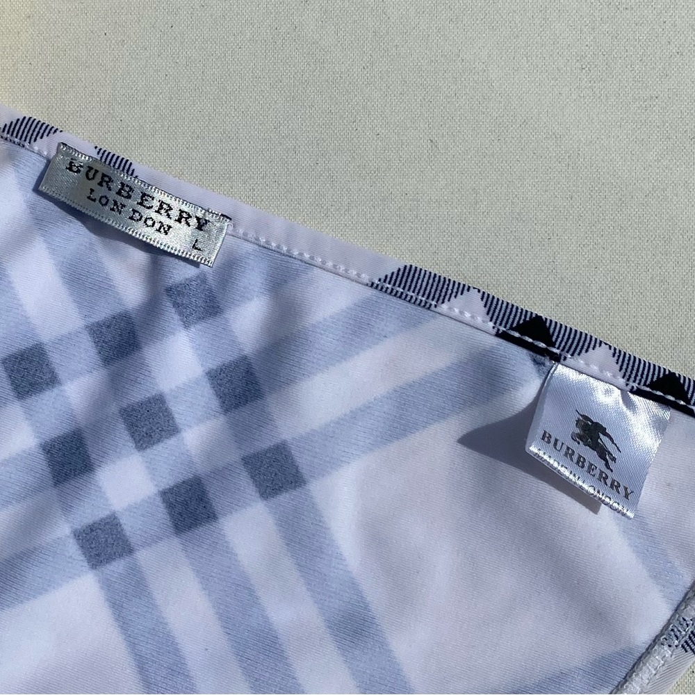 Burberry Bikini Mega Check Bottoms🔥Full Coverage Rump🔥Adjustable🔥Size Large - Picture 14 of 15